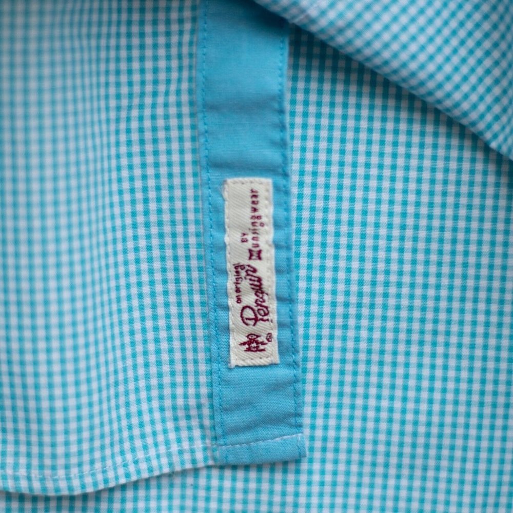 Penguin Men’s  Button Down Short Sleeve Shirt Heritage Slim Fit Size X-Large - Picture 6 of 7
